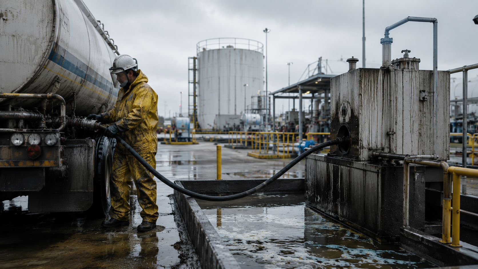Откачка топлива и нефтепродуктов